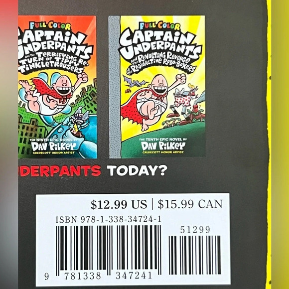 NEW - CAPTAIN UNDERPANTS and The Tyrannical Retaliation of the Turbo Toilet 2000 - Picture 4 of 7